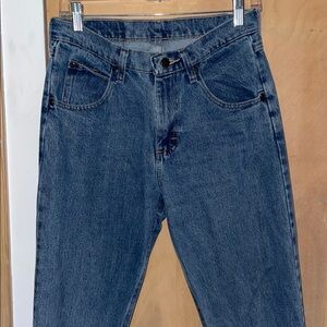 Wrangler Dark Blue Straight Jeans